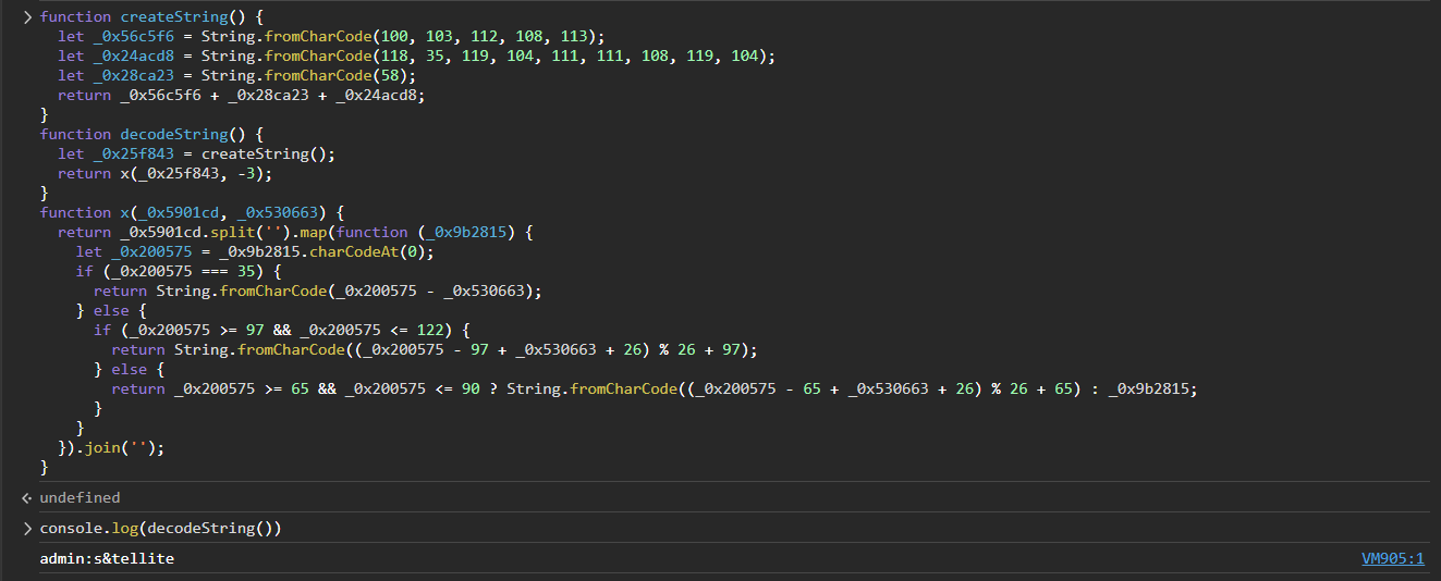 Déobfuscation du code JavaScript